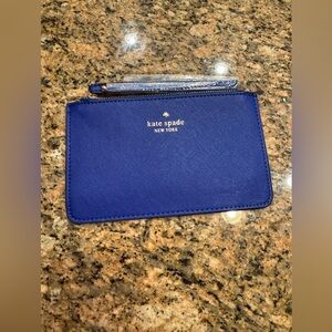Kate Spade New York Cameron Street Leila Leather Wristlet Blazer Blue